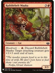 Magic: The Gathering Rubblebelt Maaka (1044) Near Mint