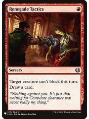 Magic: The Gathering Renegade Tactics (1040) Near Mint