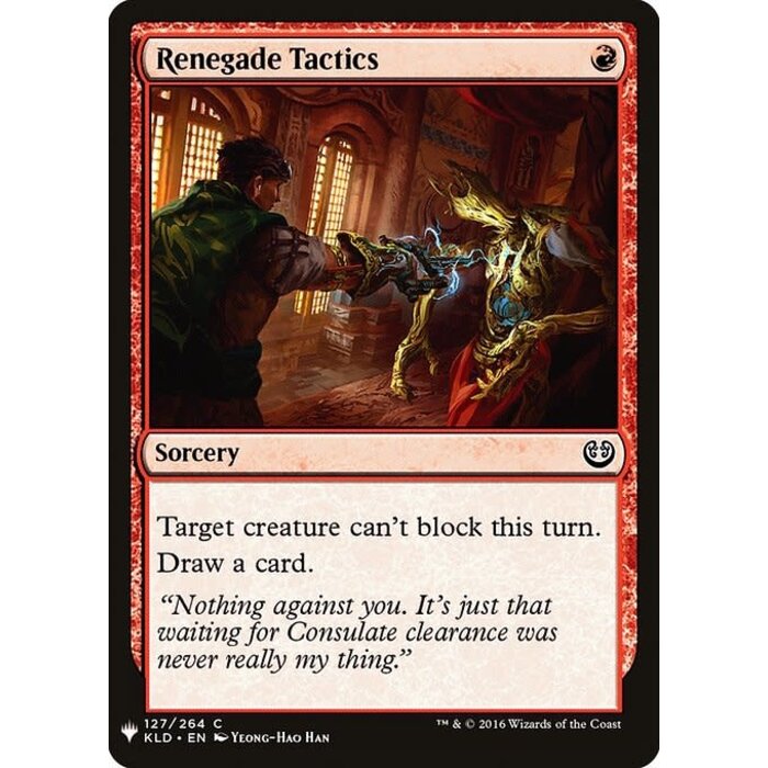 Magic: The Gathering Renegade Tactics (1040) Near Mint