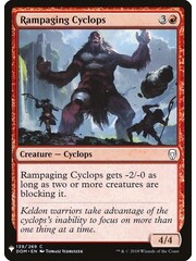 Magic: The Gathering Rampaging Cyclops (1033) Near Mint