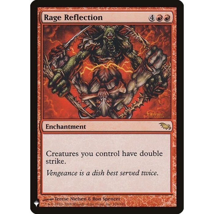 Magic: The Gathering Rage Reflection (1032) Near Mint