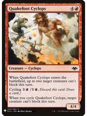 Magic: The Gathering Quakefoot Cyclops (1031) Near Mint