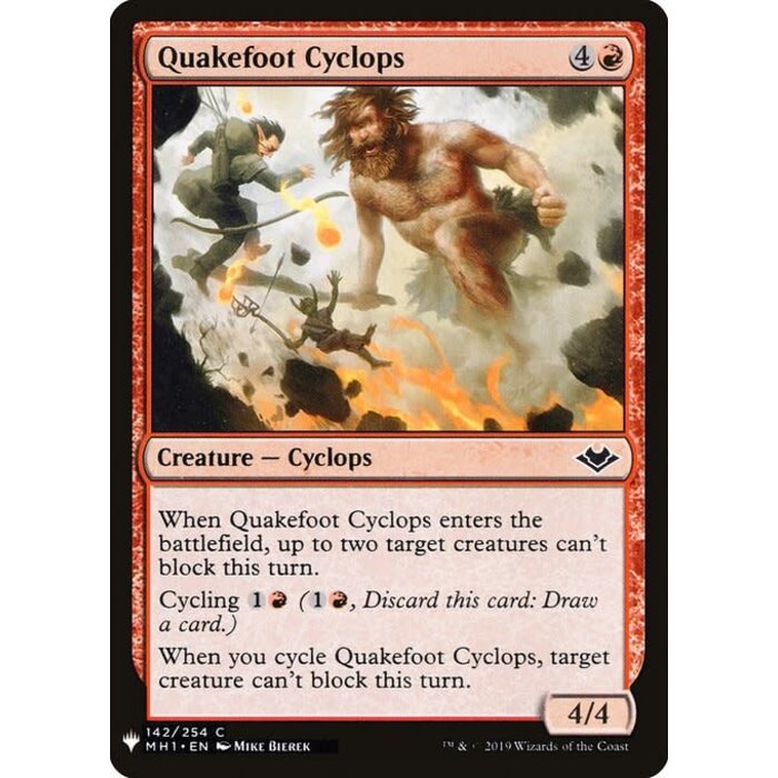 Magic: The Gathering Quakefoot Cyclops (1031) Near Mint