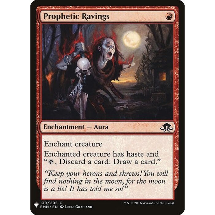 Magic: The Gathering Prophetic Ravings (1028) Near Mint