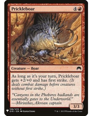 Magic: The Gathering Prickleboar (1027) Near Mint
