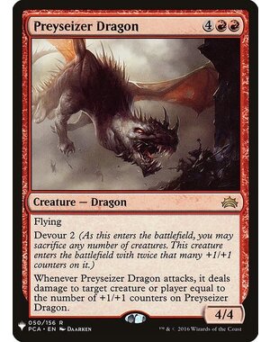 Magic: The Gathering Preyseizer Dragon (1025) Near Mint