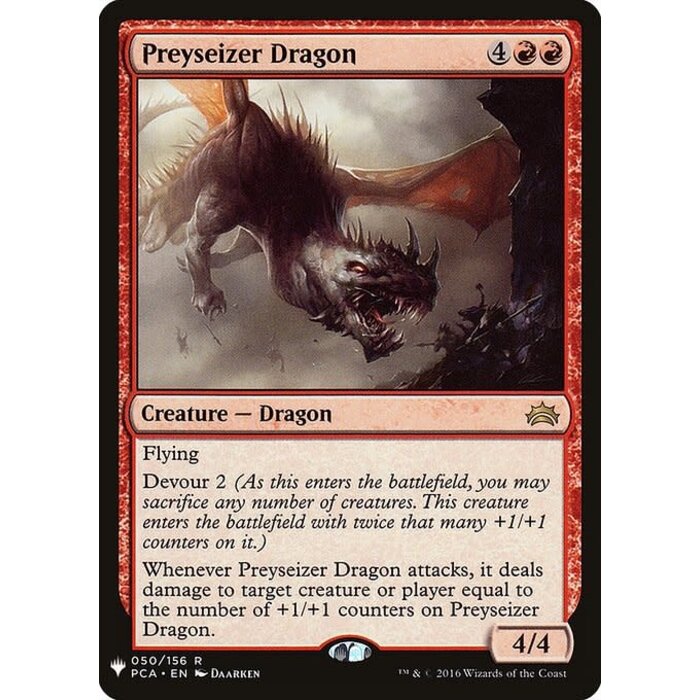 Magic: The Gathering Preyseizer Dragon (1025) Near Mint