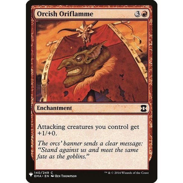 Magic: The Gathering Orcish Oriflamme (1022) Near Mint