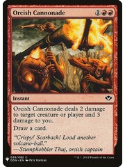 Magic: The Gathering Orcish Cannonade (1021) Near Mint
