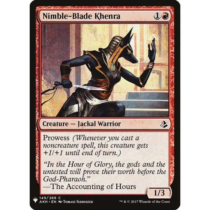 Magic: The Gathering Nimble-Blade Khenra (1019) Near Mint