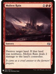 Magic: The Gathering Molten Rain (1016) Near Mint