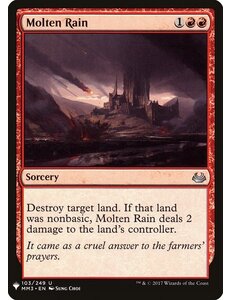 Magic: The Gathering Molten Rain (1016) Near Mint