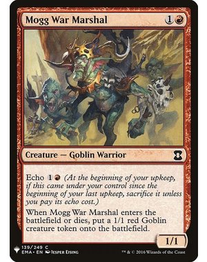 Magic: The Gathering Mogg War Marshal (1015) Near Mint