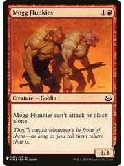 Magic: The Gathering Mogg Flunkies (1014) Near Mint