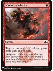 Magic: The Gathering Maximize Velocity (1010) Near Mint