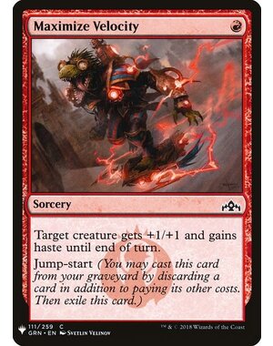 Magic: The Gathering Maximize Velocity (1010) Near Mint