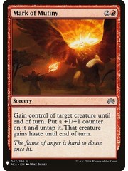 Magic: The Gathering Mark of Mutiny (1009) Near Mint