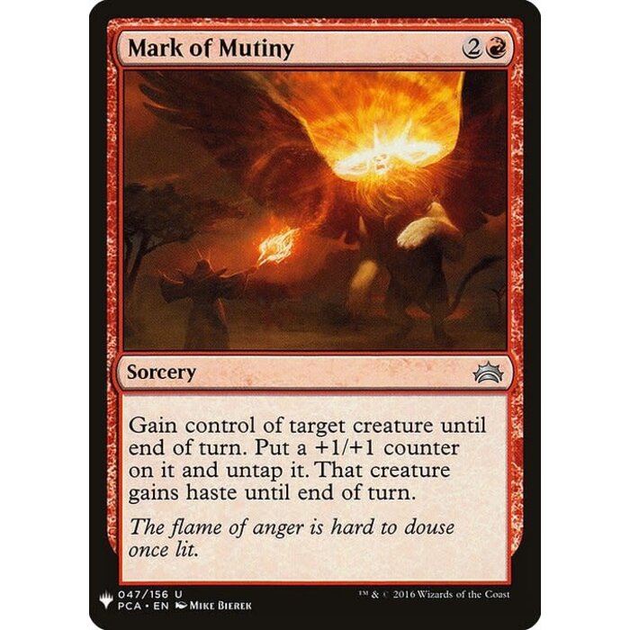 Magic: The Gathering Mark of Mutiny (1009) Near Mint