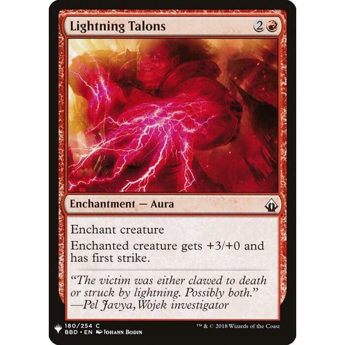 Magic: The Gathering Lightning Talons (1004) Near Mint