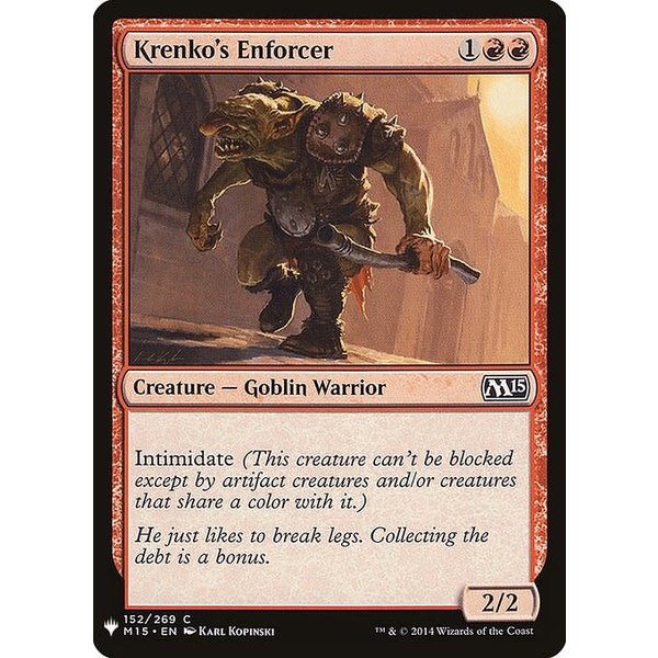 Magic: The Gathering Krenko's Enforcer (998) Near Mint