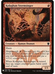 Magic: The Gathering Kolaghan Stormsinger (995) Near Mint
