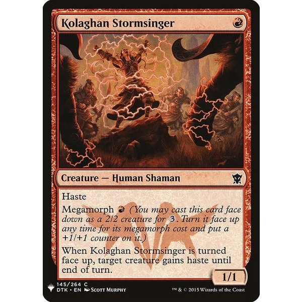 Magic: The Gathering Kolaghan Stormsinger (995) Near Mint