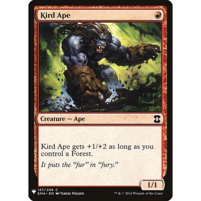 Magic: The Gathering Kird Ape (993) Near Mint