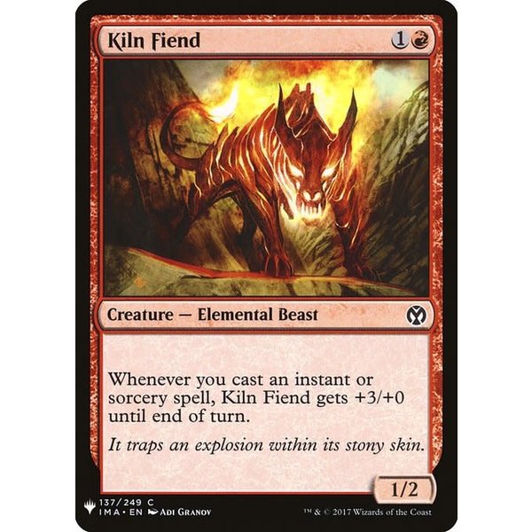 Magic: The Gathering Kiln Fiend (992) Near Mint