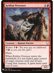 Magic: The Gathering Keldon Overseer (989) Near Mint