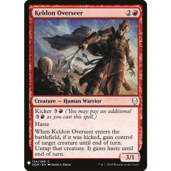 Magic: The Gathering Keldon Overseer (989) Near Mint