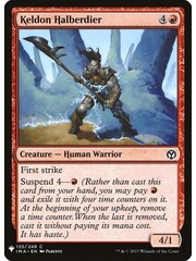 Magic: The Gathering Keldon Halberdier (988) Near Mint