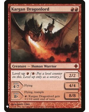 Magic: The Gathering Kargan Dragonlord (987) Lightly Played