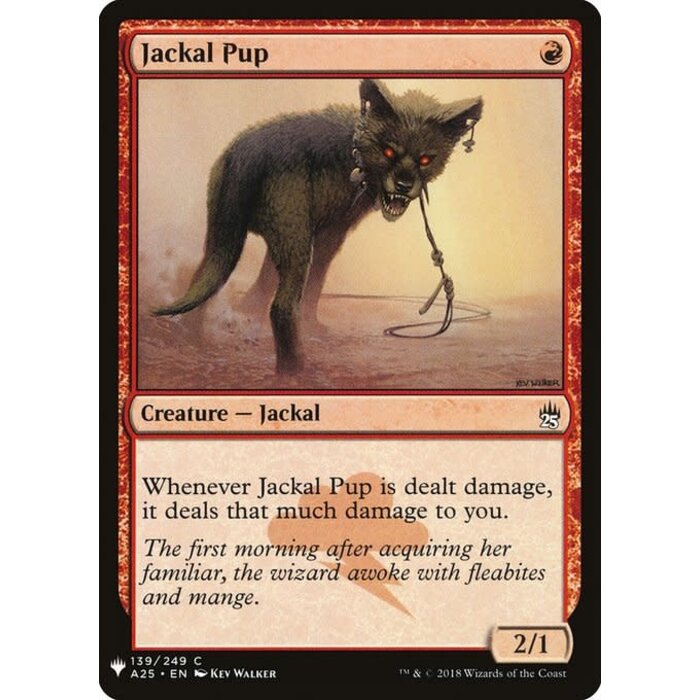 Magic: The Gathering Jackal Pup (985) Near Mint