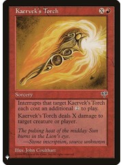 Magic: The Gathering Kaervek's Torch (986) Near Mint