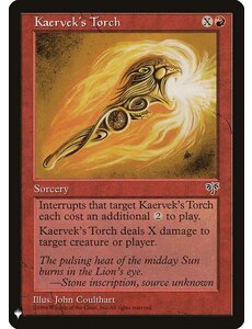 Magic: The Gathering Kaervek's Torch (986) Near Mint