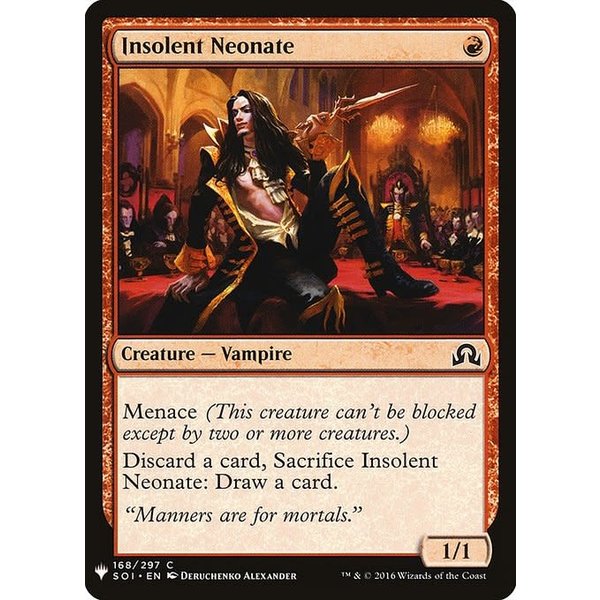 Magic: The Gathering Insolent Neonate (984) Near Mint