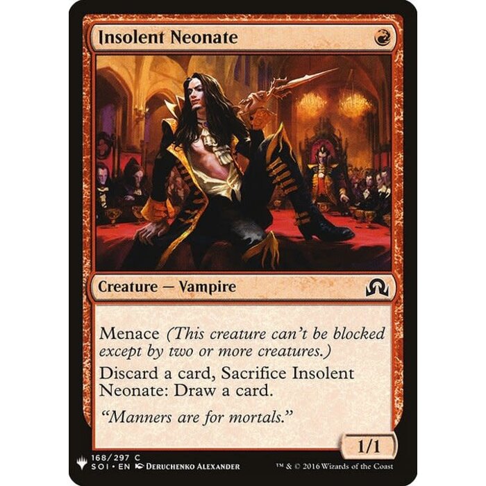 Magic: The Gathering Insolent Neonate (984) Near Mint