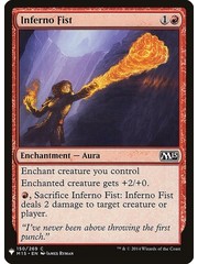 Magic: The Gathering Inferno Fist (981) Near Mint