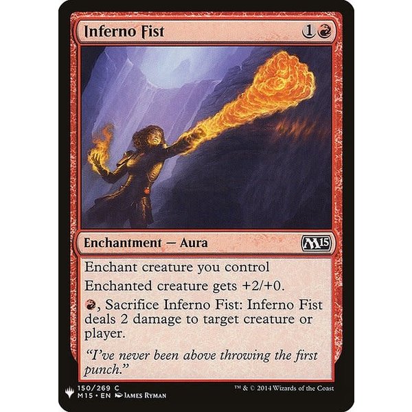 Magic: The Gathering Inferno Fist (981) Near Mint