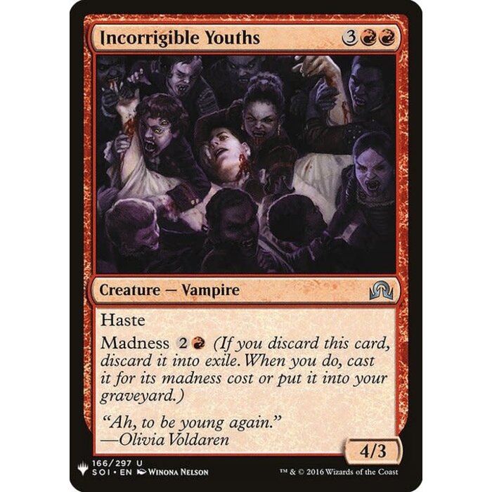 Magic: The Gathering Incorrigible Youths (980) Near Mint