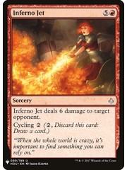 Magic: The Gathering Inferno Jet (982) Near Mint