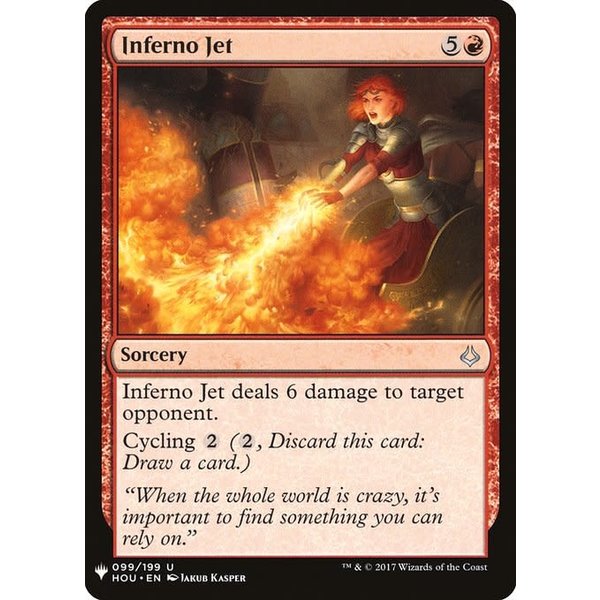 Magic: The Gathering Inferno Jet (982) Near Mint