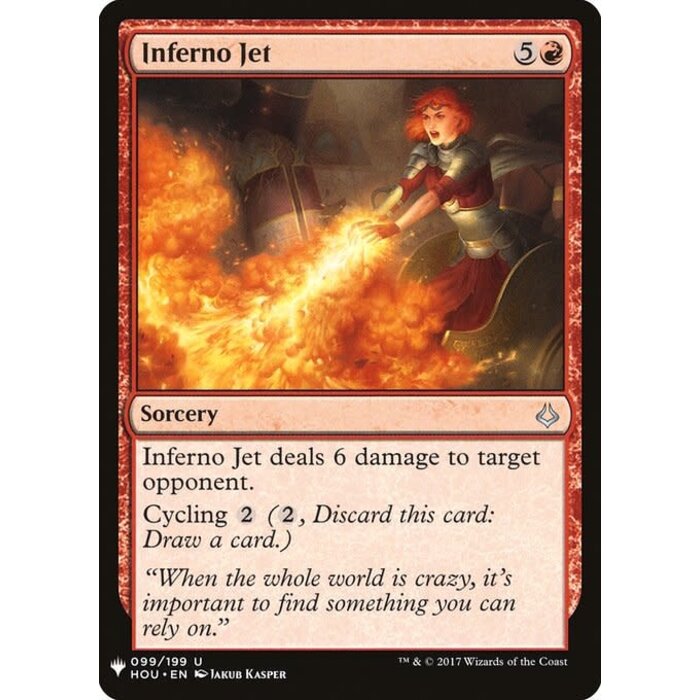 Magic: The Gathering Inferno Jet (982) Near Mint