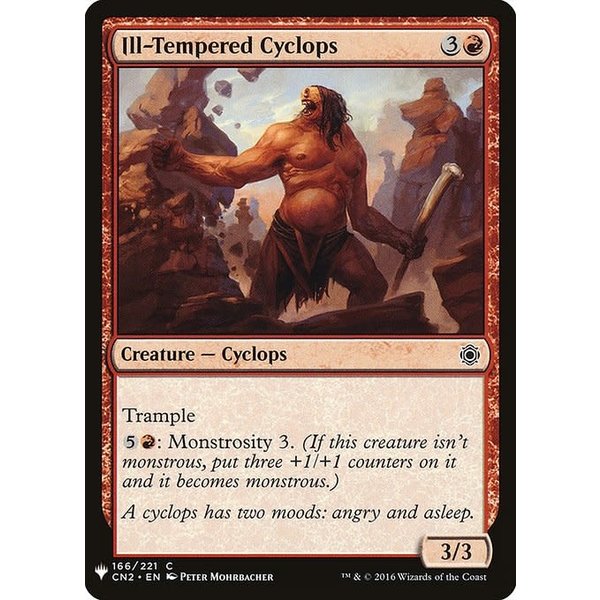 Magic: The Gathering Ill-Tempered Cyclops (977) Near Mint