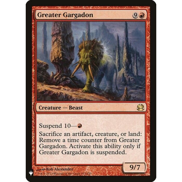 Magic: The Gathering Greater Gargadon (968) Near Mint