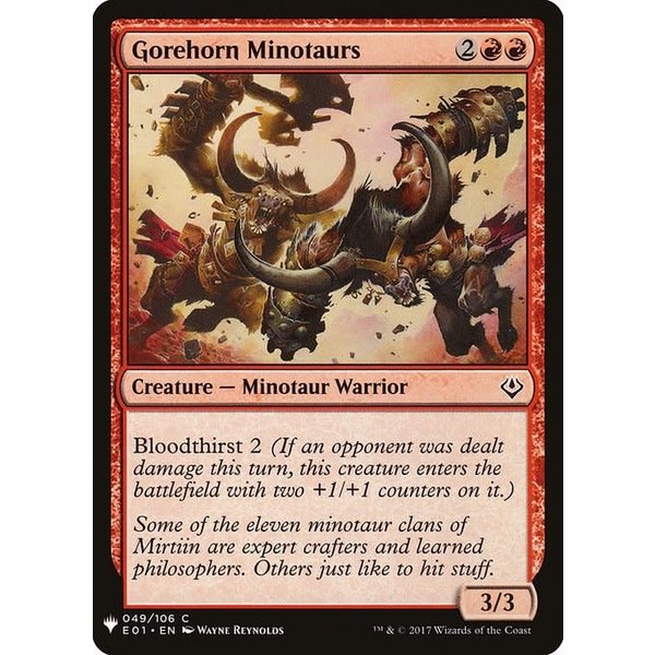 Magic: The Gathering Gorehorn Minotaurs (963) Near Mint