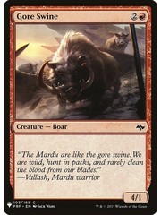 Magic: The Gathering Gore Swine (964) Near Mint