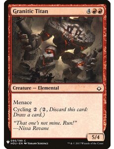 Magic: The Gathering Granitic Titan (965) Near Mint