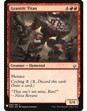 Magic: The Gathering Granitic Titan (965) Near Mint