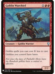 Magic: The Gathering Goblin Warchief (961) Near Mint